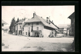 CPA Albens, Place Centrale  - Albens