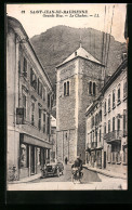 CPA St-Jean-de-Maurienne, Grande Rue-Le Clocher  - Saint Jean De Maurienne