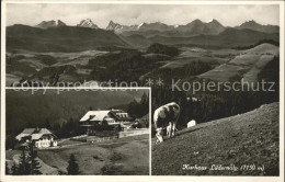 11965356 Luedernalp Kurhaus Kuh Alpenpanorama Luedernalp - Otros & Sin Clasificación