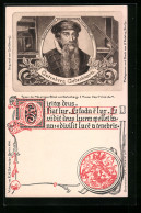 Künstler-AK Porträt Johann Gensfleisch Zu Gutenberg, Buchdruck  - Other & Unclassified