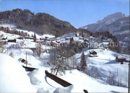 11963586 Illgau Ortsansicht Mit Kirche Winterpanorama Illgau - Otros & Sin Clasificación