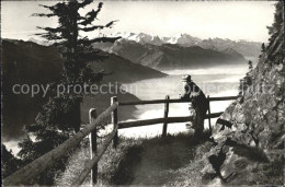 11963566 Stanserhorn Blick Vom Felsenweg Wanderweg Berner Hochalpen Nebelmeer St - Otros & Sin Clasificación