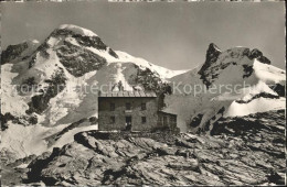 11962316 Zermatt VS Gandegghuette Breithorn Kleines Matterhorn Berghuette Wallis - Sonstige & Ohne Zuordnung