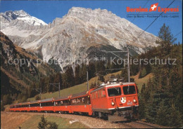 11953516 Rhaetische Bahn Bernina-Express Preda Piz Ela  - Autres & Non Classés