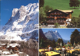 11948646 Grindelwald Hotel Restaurant Bluemlisalp Terrasse Grindelwald - Andere & Zonder Classificatie