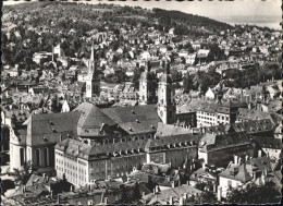 11941956 St Gallen SG Stadtbild Mit Rosenberg Stiftskirche St. Gallen - Autres & Non Classés