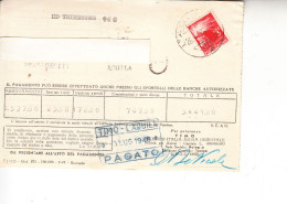 ITALIA  1948 - Ricevuta TIMO (telefonia) - 1946-60: Poststempel