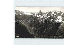 11907966 Matterhorn VS Weisshorn Nikolaital Matterhorn VS - Sonstige & Ohne Zuordnung