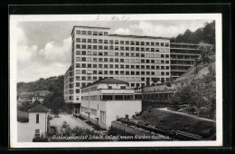 AK Schwäb. Hall, Diakonissenanstalt Mit Neuem Krankenhochhaus  - Schwäbisch Hall