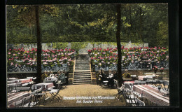 AK Berlin-Wannsee, Gasthaus Zur Pfaueninsel, Terrasse  - Wannsee