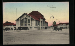 AK Darmstadt, Blick Zum Hauptbahnhof  - Darmstadt