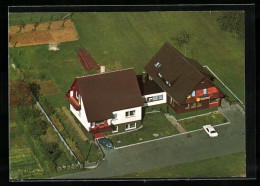 AK Agenbach /Schwarzwald, Gasthof-Pension Birkenhain Vom Flugzeug Aus  - Other & Unclassified