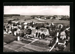 AK Möttlingen Kr. Calw /Schwarzwald, Ortsansicht Vom Flugzeug Aus  - Calw