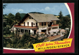 AK Willingen-Stryck /Hochsauerland, Cafè Zum Paradies  - Otros & Sin Clasificación