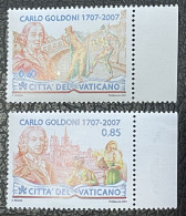 VATICAN - MNH** - 2007 - # 1580/1581 - Unused Stamps