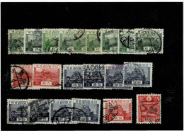 JAPAN ,"Serie Corrente" ,21 Pezzi Usati ,qualita Buona - Used Stamps