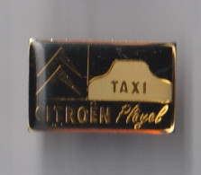 PIN'S THEME AUTOMOBILE  CITROEN  TAXI  PLEYEL  PARIS  TRES RARE - Citroën