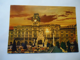 ITALY POSTCARDS 1980 TRIESTE  TOWN HALL  STAMPS - Sonstige & Ohne Zuordnung