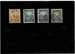 BARBADOS ,"Serie Corrente" ,4 Pezzi Usati ,qualita Buona - Barbados (1966-...)