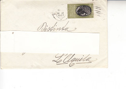 ITALIA  1957 - Lettera   -  Ovidio - 1946-60: Poststempel