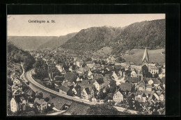 AK Geislingen A. St., Panoramablick Aus Der Vogelschau  - Geislingen