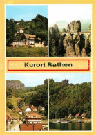 72913620 Rathen Saechsische Schweiz Krottesteig Basteibruecke Moench Rathen Sach - Rathen