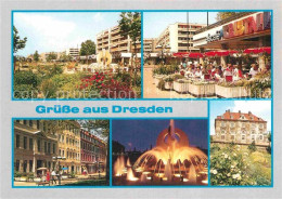 72913608 Dresden Am Neustaedter Markt Brunnen Dresden Elbe - Dresden