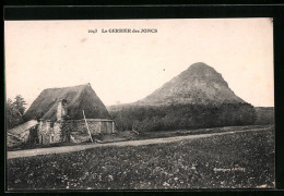 CPA Le Gerbier Des Joncs, Steinhütte Et Berg  - Otros & Sin Clasificación