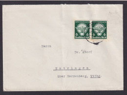 Deutsches Reich Brief MEF 689 Reichsberufswettkampf Im Paar Emmendingen Baden - Storia Postale