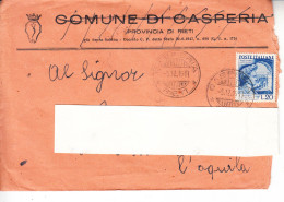 ITALIA  1949 - Lettera   - Catullo - Storia Romana - 1946-60: Poststempel