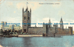 R092111 Houses Of Parliament. London. 1906 - Autres & Non Classés
