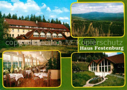 72912403 Clausthal-Zellerfeld BSW Ferienhotel Haus Festenburg Landschaftspanoram - Clausthal-Zellerfeld