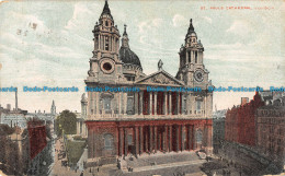 R092127 St. Pauls Cathedral. London. 1907 - Autres & Non Classés