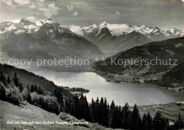 72912051 Zell See Fliegeraufnahme Mi See Und Hohe Tauern Zell Am See - Sonstige & Ohne Zuordnung