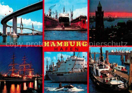 72911958 Hamburg Hafen Segelschiff Bruecke  Hamburg - Autres & Non Classés