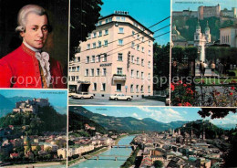 72911851 Salzburg Oesterreich Hotel Mozart Mirabellgarten Feste Hohensalzburg He - Andere & Zonder Classificatie