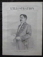 L'ILLUSTRATION N°3382 21/12/1907 Le Procès Des Généraux Qui Ont Rendu Port-Arthur; Les Travaux Du Métropolitain - Other & Unclassified