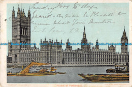 R092193 Houses Of Parliament. London. 1905 - Otros & Sin Clasificación