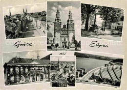 72910854 Eupen Teilansichten Kirche Platz Staudamm Eupen - Eupen