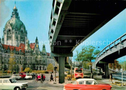 72910778 Hannover Auffahrt Der Neuen Stahlhochstrasse Rathaus Hannover - Hannover