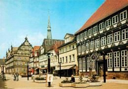 72910754 Hameln Weser Osterstrasse Fussgaengerzone Fachwerkhaeuser Hameln - Altri & Non Classificati