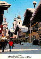 72910099 St Johann Tirol Ortspartie Im Winter St. Johann In Tirol - Altri & Non Classificati
