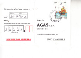 ITALIA  1996 - Cartolina Commerciale (GAS)  C.Colombo - Sassone 224 - 1991-00: Marcofilie