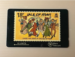 (No Control Number) Unused Isle Of Man Manx Telecom GPT Phonecard - Stamp, Set Of 1 Unused Card - Isla De Man