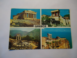 GREECE    POSTCARDS MONUMENTS ANCIENT PANORAMA - Griechenland