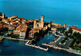 72909165 Sirmione Lago Di Garda Castello Schloss Gardasee Fliegeraufnahme Sirmio - Other & Unclassified
