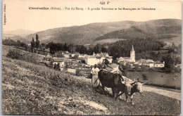 69 CLAVEISOLLES - Vue Du Bourg (charrue, Bœufs) - Other & Unclassified