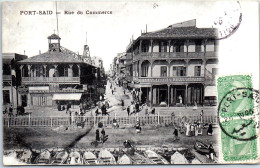 EGYPTE - PORT SAID - Vue De La Rue Du Commerce. - Sonstige & Ohne Zuordnung