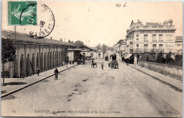49 SAUMUR - Avenue David D'angers Et La Gare D'orleans  - Saumur
