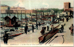 13 MARSEILLE - Le Port Vieux Et Le Fort Saint Jean.  - Sin Clasificación